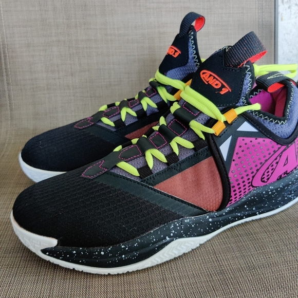 AND1 Charge Sneakers Multicolor Size 10 Men's, New, Not original Box.Syn… - Picture 6 of 12